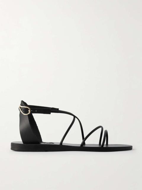ANCIENT GREEK SANDALS Meloivia leather sandals
