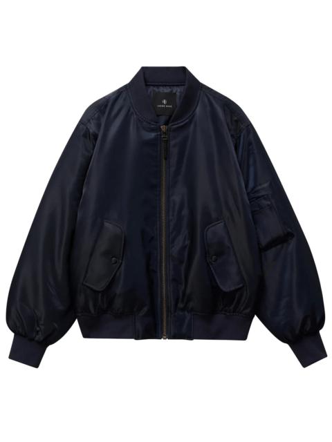 ANINE BING LEON BOMBER MIDNIGHT BLUE