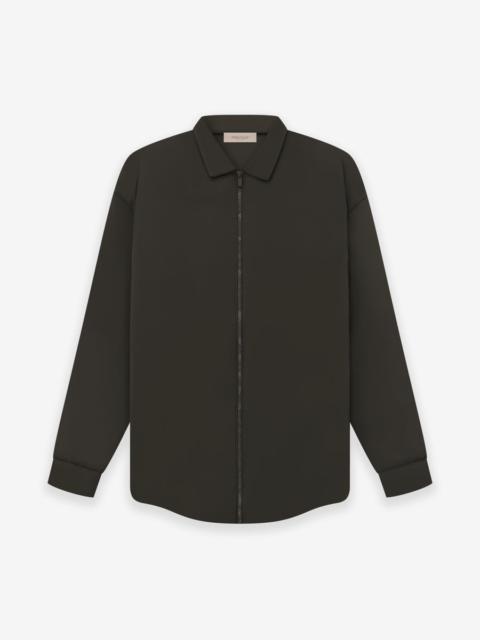 Filled Nylon Shirt Jacket