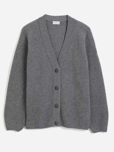 Moncler Ribbed Knit Cardigan