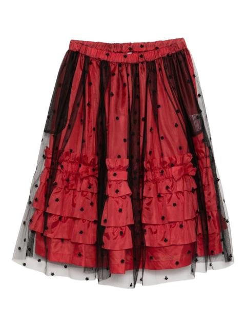 Comme des Garçons GIRL double-layered skirt