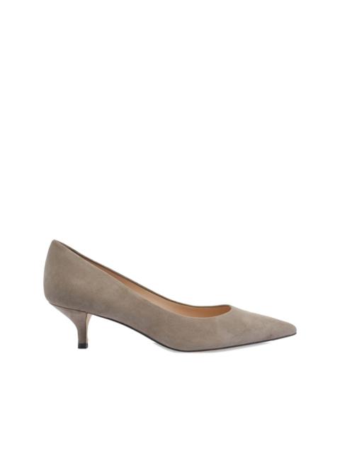 Stuart Weitzman 50mm leather heeled pumps