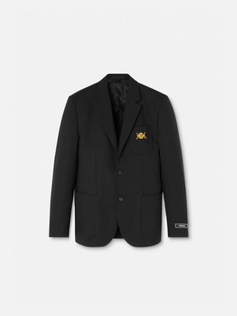 Medusa Biggie Single-Breasted Blazer