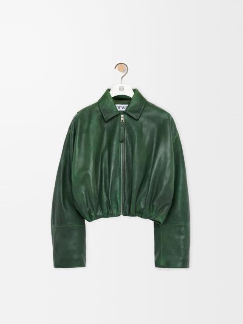 Loewe Draped jacket in nappa lambskin