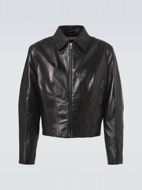 Kiko Kostadinov Lur leather jacket