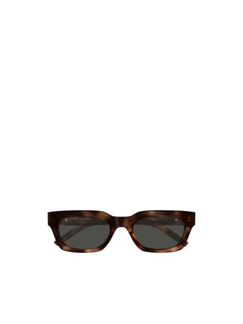 SAINT LAURENT rectangle-frame sunglasses