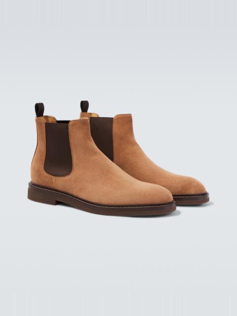Brunello Cucinelli Suede Chelsea boots