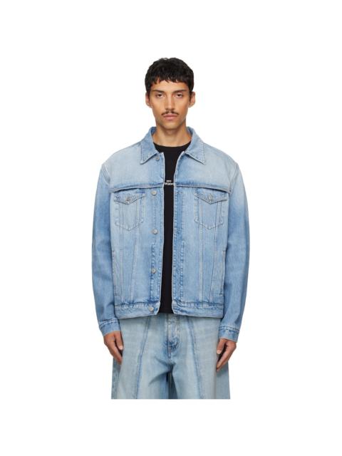 MM6 Maison Margiela Blue Sports Denim Jacket
