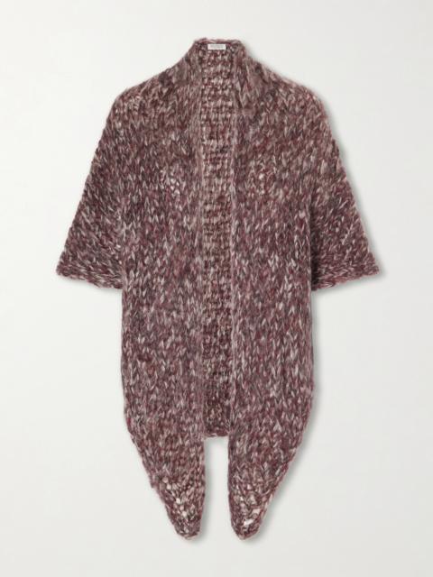Brunello Cucinelli Mohair-blend Poncho