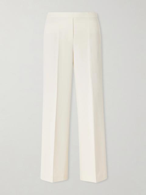 Theory Crepe Straight-leg Pants