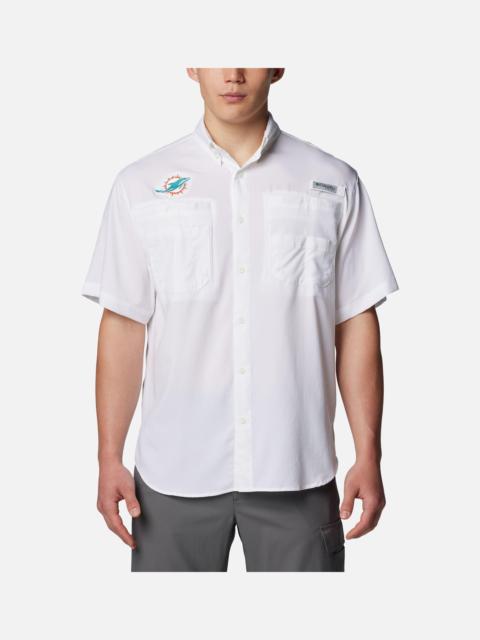 Columbia Men's PFG Tamiami Short Sleeve Shirt - Miami Dolphins