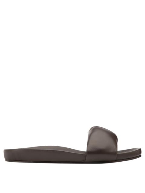 Longchamp Roseau Mules Ebony - Leather