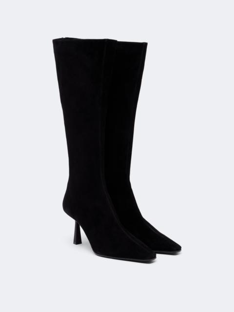 AQUAZZURA Sentier suede knee-high boots