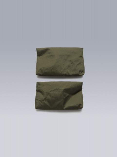 ACRONYM 3A-MZ3 Modular Zip Pockets (Pair) Olive ] [ This item sold in pairs ]