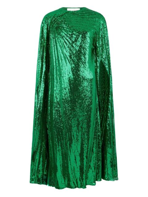 Valentino sequin midi dress