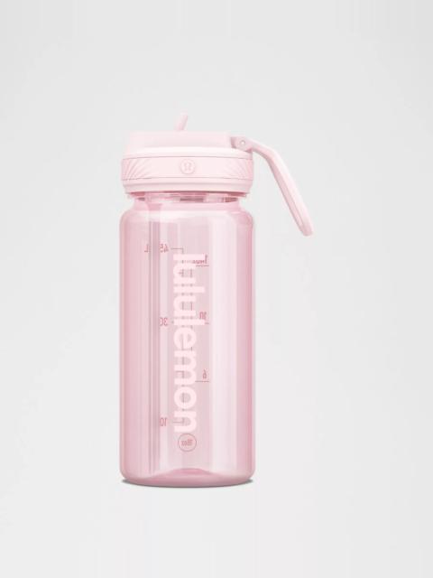 lululemon Back to Life Clear Bottle 18oz *Straw Lid