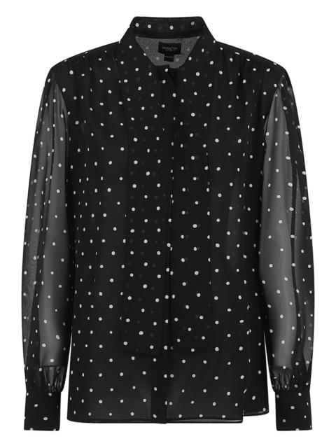 GIAMBATTISTA VALLI polka dot-pattern blouse