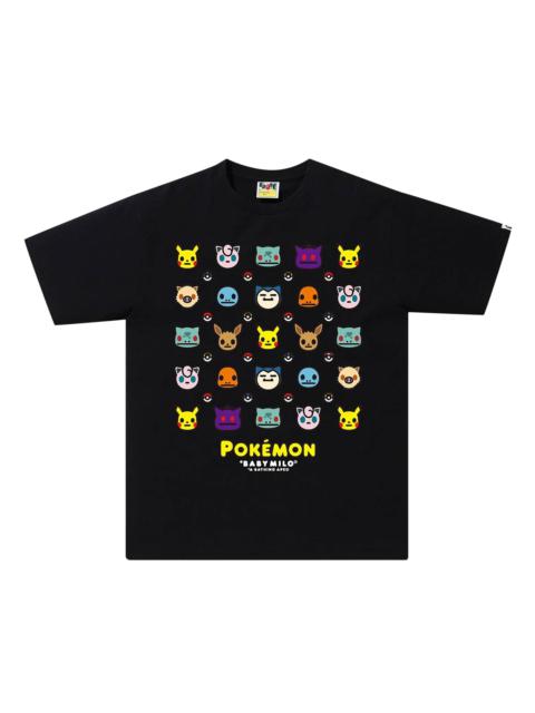 A BATHING APE® BAPE Pokémon Tee #12 'Black'