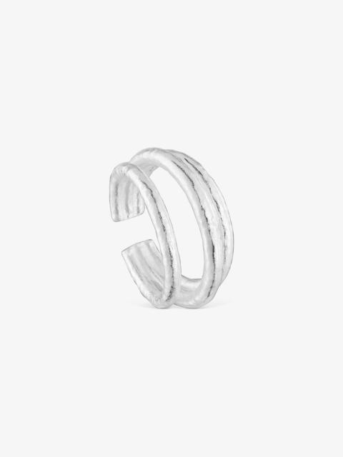 TOUS Silver open Ring Duna