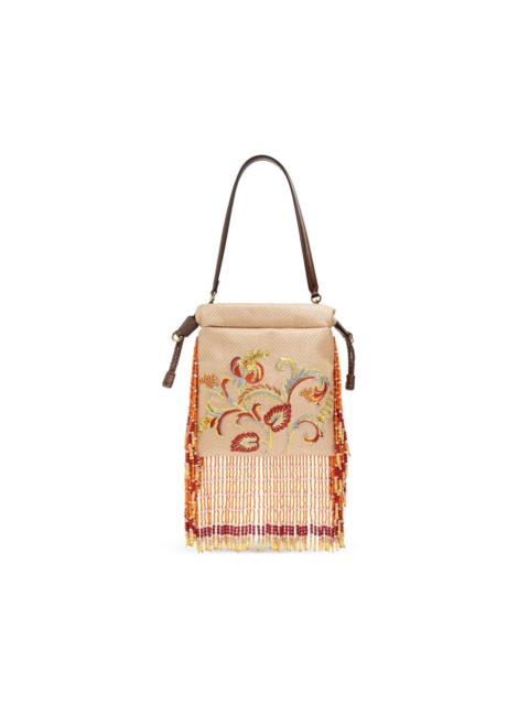 Etro small Kalispera embroidered tote bag