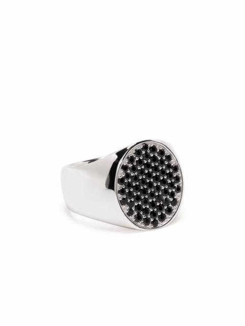 TOM WOOD Pinkie spinel signet ring