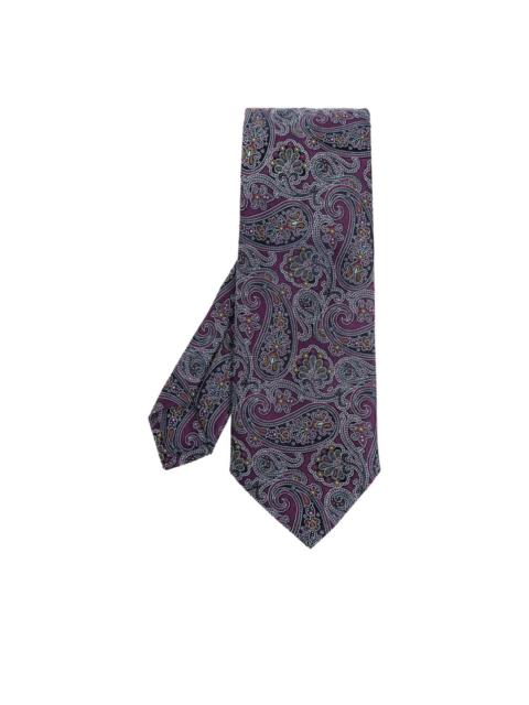 Etro paisley-print silk tie