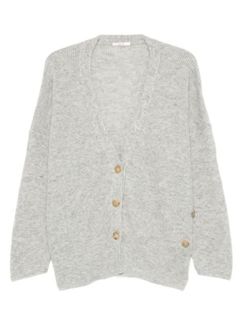 HAIKURE ribbed buttoned cardigan