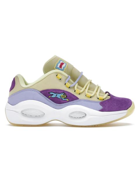 Reebok Reebok Question Low BBC Ice Cream Running Dog Yellow Purple