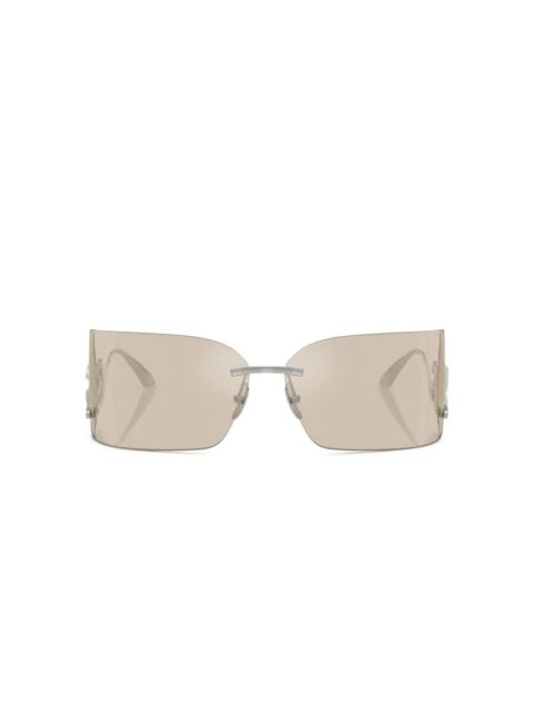Dolce & Gabbana logo-plaque sunglasses