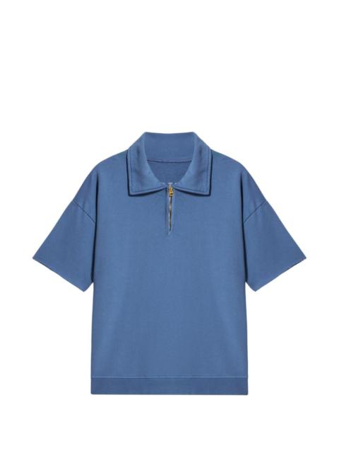 FORTELA York zip polo shirt