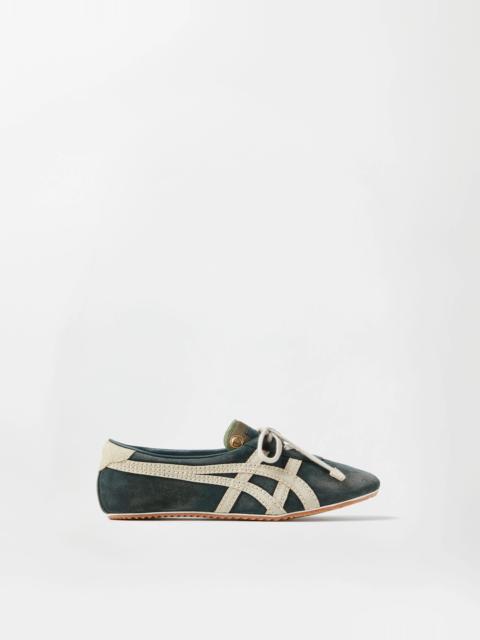 VERSACE TAI-CHI Sakura Suede Sneakers