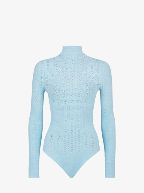 FENDI Light blue lace body