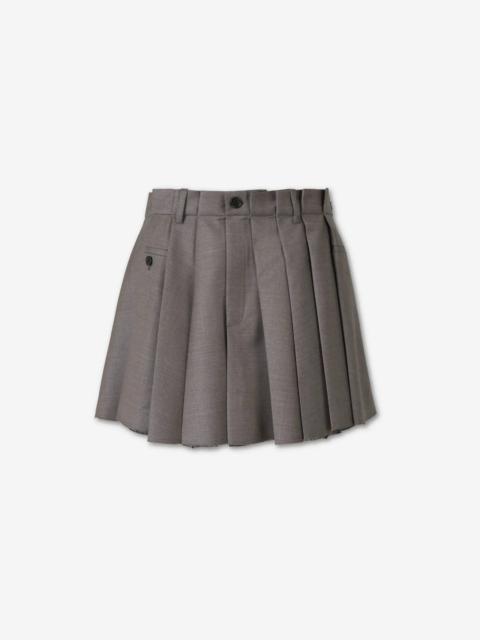 Acne Studios PLEATED MINI SKIRT