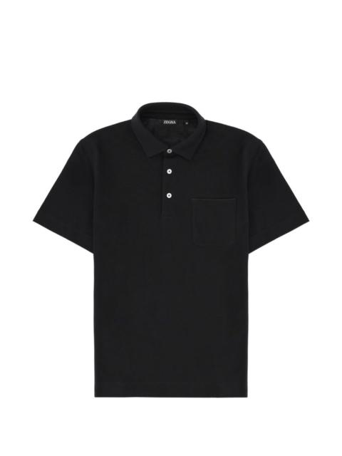 ZEGNA pocket polo shirt