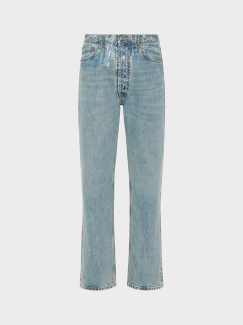 Maison Margiela Taped Straight-leg Jeans