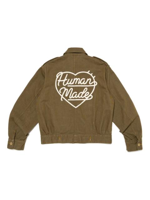 Human Made Human Made Military Denim Jacket Olivedrab
