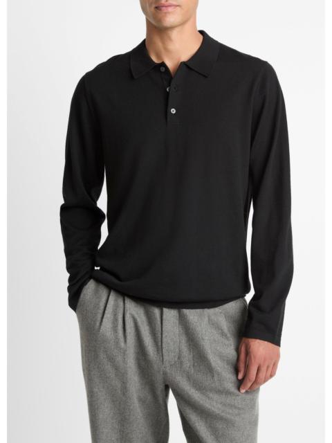 Vince Wool Polo Sweater