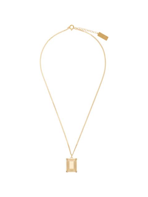 MM6 Maison Margiela Unexisting Stone Necklace