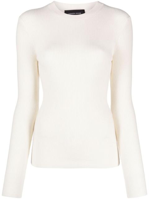 Canada Goose Georgian crew neck wool jumper