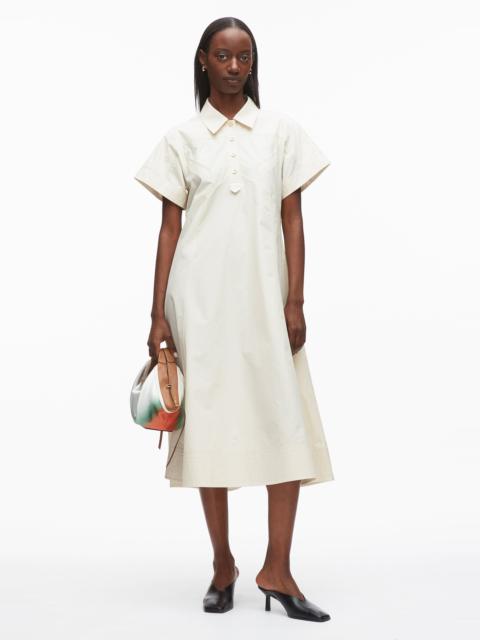 3.1 Phillip Lim Poplin Trapeze Shirt Dress