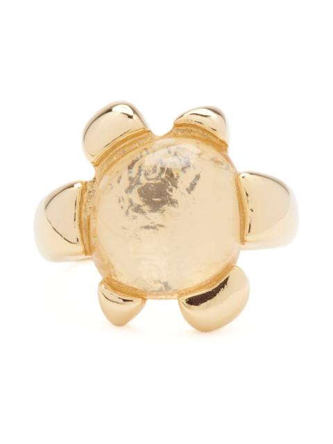Collina Strada GOLD CLEAR DAIZE RING