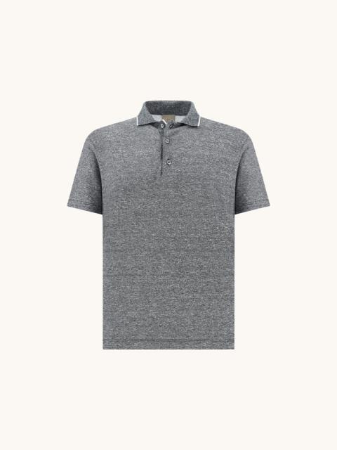 Paul & Shark POLO IN LINEN AND COTTON