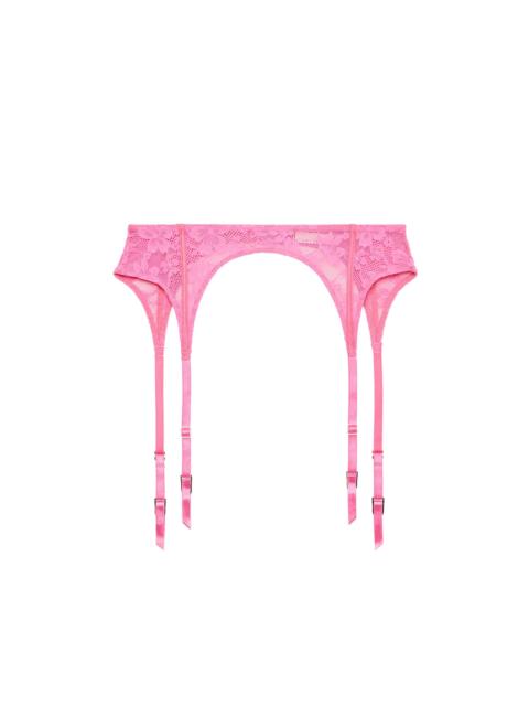 Fleur du Mal Le Stretch Lace Garter Belt