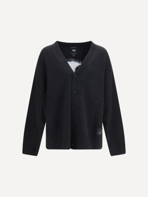Y-3 Chito V-neck Cardigan with graphic back