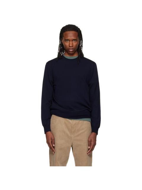 A.P.C. Navy Matthieu Wool Sweater