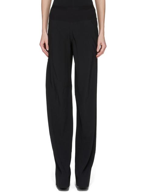 パンツ RICK OWENS ACETATE WIDE LEG PANTS パンツ RICK OWENS ACETATE WIDE LEG PANTS RICK OWENS - PANTS