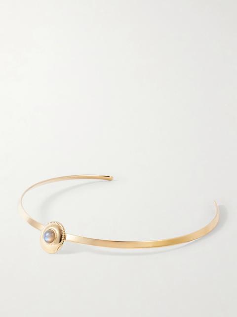 Isabel Marant Stone-embellished Gold-tone Necklace