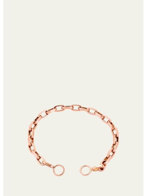 MARLA AARON Handmade Biker Chain Bracelet in 14K Rose Gold, 6"L