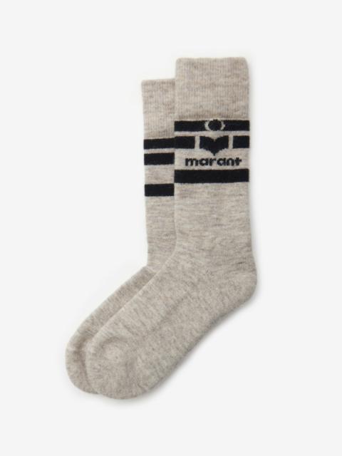 タイツ・ソックス Isabel Marant Viby Socks. Isabel Marant VIBY SOCKS | REVERSIBLE