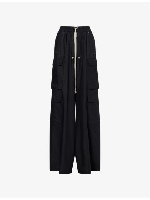 Rick Owens Cargobelas Wool Trousers